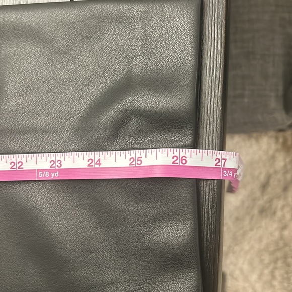 BLANKNYC] Womens Baxter Vegan Leather Cargo Pant Size 26 - Picture 3 of 7